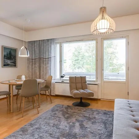 Apartment - Private Sauna, Free Parking, Balcony And Free Wifi Rovaniemi